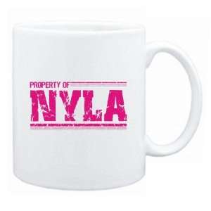  New  Property Of Nyla Retro  Mug Name
