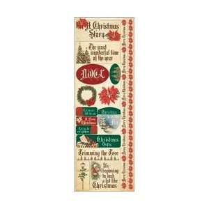  Reminisce A Christmas Story Die Cut Cardstock Stickers 4 