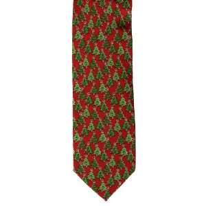  Decorated Christmas Trees Ties / Red: Home & Kitchen