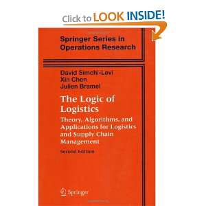 Logic of Logistics: Theory, Algorithms, and Applications for Logistics 