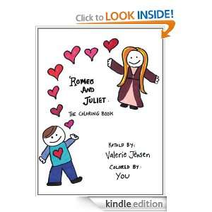 Romeo and Juliet: The Coloring Book: Valerie K. Jensen:  