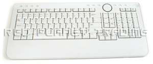 Dell Y853M Wireless White Keyboard w/ M797C Receiver  
