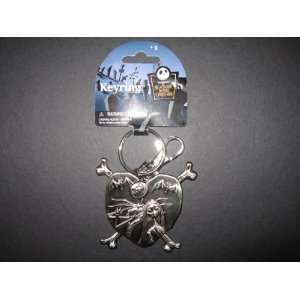  Nightmare Before Christmas Jack and Sally in Heart Pewter 