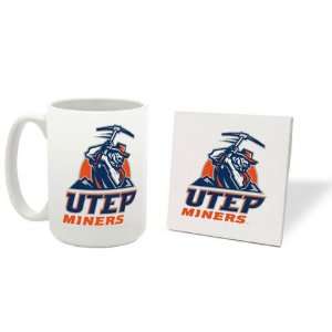 UTEP Miners Classic Mug and Coaster Combination Pack