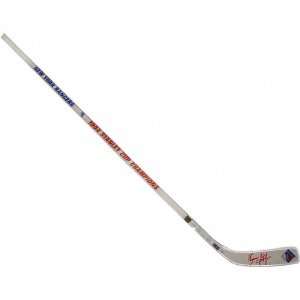   Clear Acrylic 94 Champs Hockey Stick Signed in Red