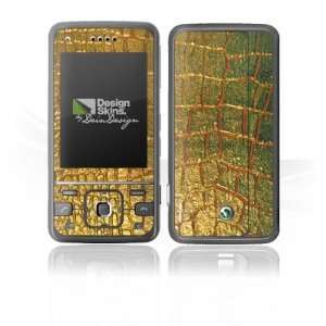  Design Skins for Sony Ericsson C903 Slide   Gold Snake 