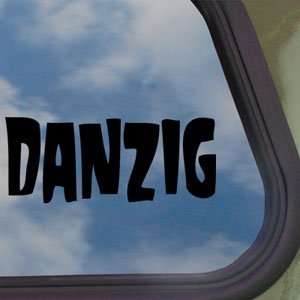  Danzig Music Rock Band Logo Black Decal Window Sticker 