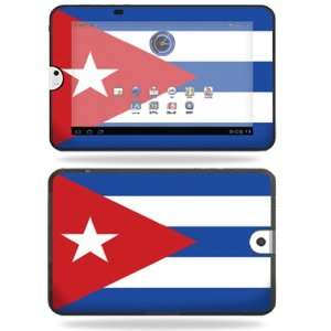   for Toshiba Thrive 10.1 Android Tablet Skins Cuban flag Electronics