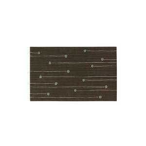  Lines Rug   Chocolate   6 X 9 Home & Kitchen