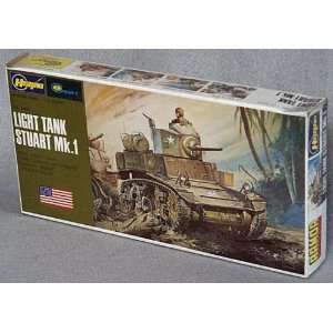   Army Light Tank Stuart Mk.1 Model Kit 1/72 scale: Toys & Games