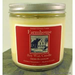  100 Hour Soy Candle   Herb Blossom