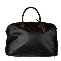 Longchamp Roseau Toggle Closure Leather Tote Bag  