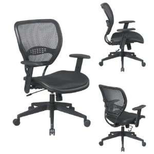   Office Star 5560 Mid Back AirGrid Mesh Office Task Chair: Office
