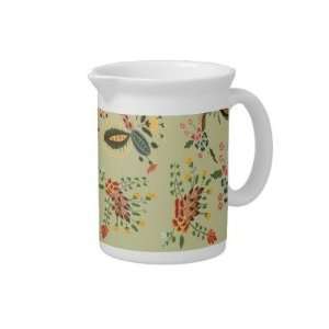 flora pattern Drink Pitchers 