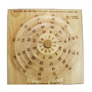   Century   2 sided math wood brain teaser puzzle   TOUGH: Toys & Games