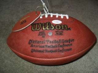 SIMPSON Signed Wilson Official Game Football JSA  