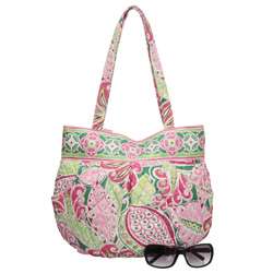 Vera Bradley Pinwheel Pink Morgan Bag  