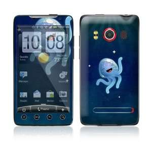  DecalSkin HTC Evo 4G Skin   Happy Squid Cell Phones 