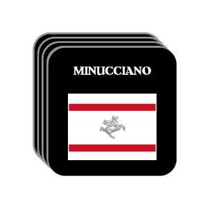 Italy Region, Tuscany (Toscana)   MINUCCIANO Set of 4 Mini Mousepad 