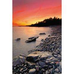 Nathan Lovas North Shore Sunset Gallery wrapped Canvas Art 