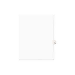  Avery Legal Side Tab Dividers (01016)