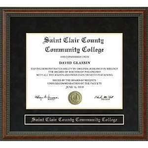   County Community College (SC4) Diploma Frame  Sports