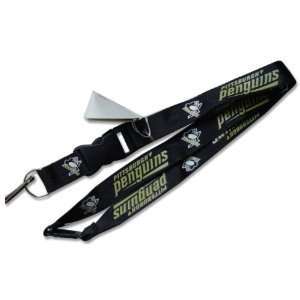  Pittsburgh Penguins Clip Lanyard Keychain Id Ticket 