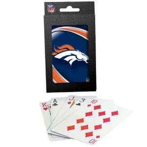    Denver Broncos Poker Sized Playing Cards: Sports & Outdoors