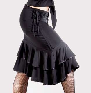 Latin salsa Cha cha tango Rumba Ballroom Dance Dress #S8077 skirt 