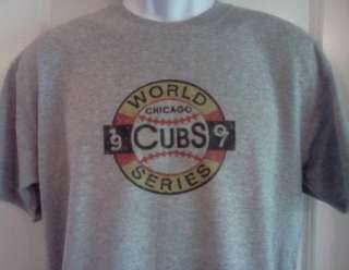 Chicago CUBS 1907 World Series Logo T Shirt Small  