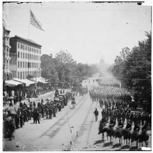  Civil War Reprint Washington, D.C. Infantry units with 