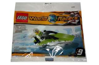 Lego WORLD RACERS #30031 Powerboat with minifigure  
