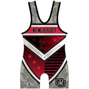  New Jersey Wrestling Singlet