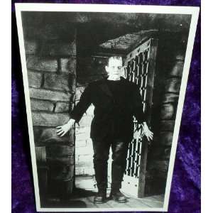  Rare Boris Karloff As Frankenstein Postcard Everything 