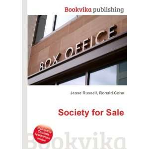  Society for Sale Ronald Cohn Jesse Russell Books
