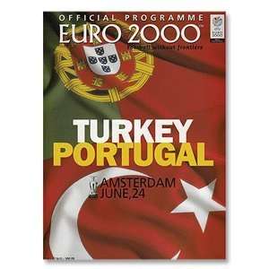 Turkey vs Portugal European Championships in Amsterdam   June 24, 2000 