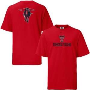 Nike Texas Tech Red Raiders Big Look T shirt  Sports 