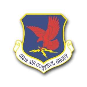  US Air Force 513th Air Control Group Decal Sticker 3.8 6 