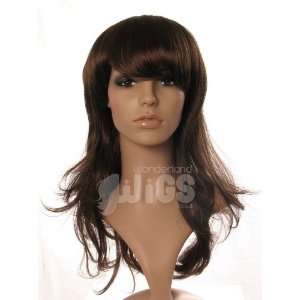  Long Brown Flip tip Lady/Ladies Wig Wigs Layered Beauty