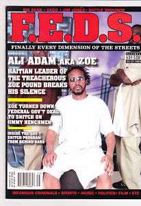 MAGAZINE ISSUE #35 ALI ADAM aka ZOE  