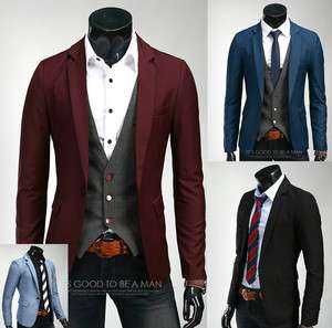 Mens All Colors Slim Fit Casual & Dress Blazer Slim Fit Jackets (US 