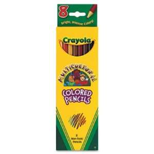   Crayola Multicultural Colored Woodcase Pencils BIN684208 Toys & Games