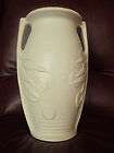 Vintage Nelson McCoy Sand Dollar Matte White Floor Vase