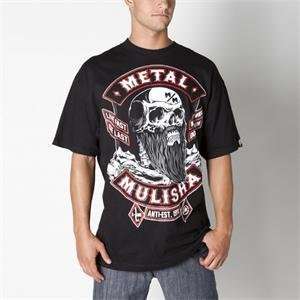  Metal Mulisha G Land 2 T Shirt   X Large/Black: Automotive
