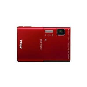  Nikon Coolpix S100 Digital Camera (Red)