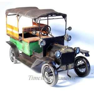  Old Style Car, Tin Vintage Toy Automobile Display: Home 