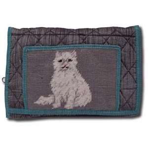   Cat Kitty Kitten Large wallet / Handbag Quilted QW 307 Everything