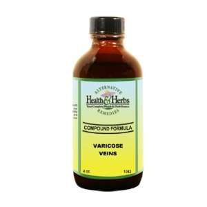   Health & Herbs Remedies Varicose Veins, internal, 4 Ounce Bottle