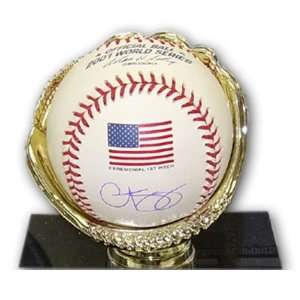  Curt Schilling Autographed Ball   2001 World Series   Autographed 