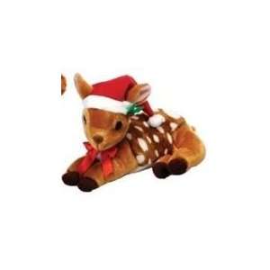    Fiesta Toys   10 Lying Fawn W/xmas Hat and Bow Toys & Games